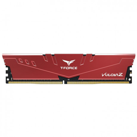 Team T-Force Vulcan Z Red 8GB 1x8GB 3200MHz CL16 DDR4 Gaming Ram (TLZRD48G3200HC16F01)